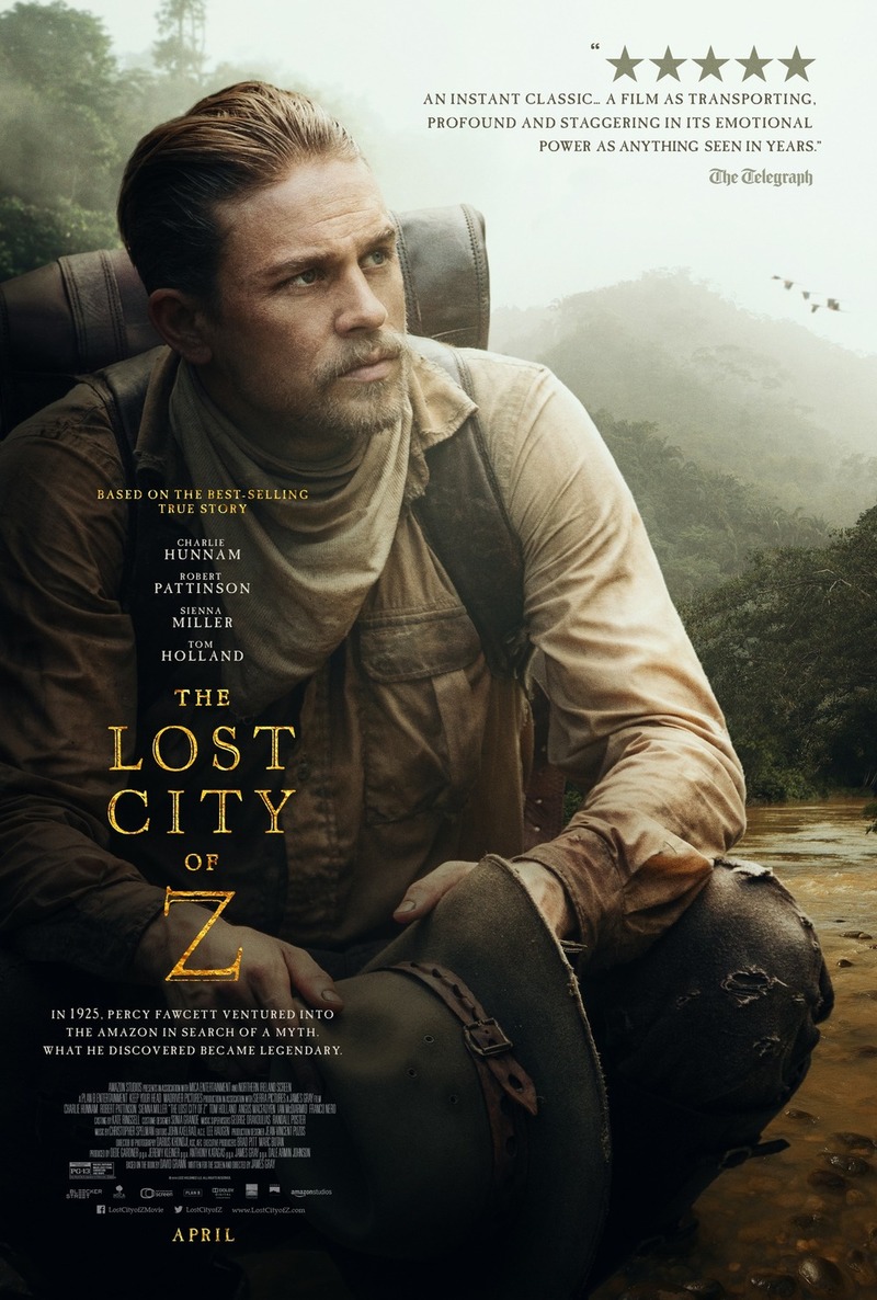 2017 Screenflowers #06: The Lost City of Z (2016)