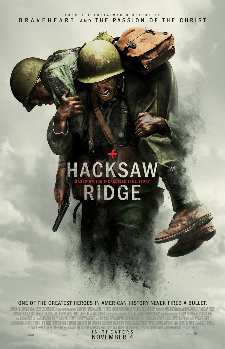 Hacksaw Ridge (2016); Dir.: Mel Gibson