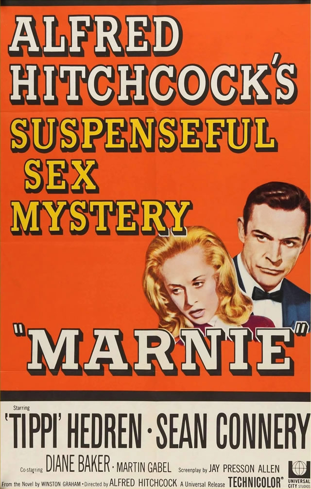Marnie (1964); Dir.: Alfred Hitchcock